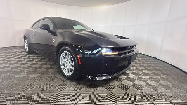 2025 Diamond Black Crystal Pearlcoat Dodge Charger R/T AWD Coupe