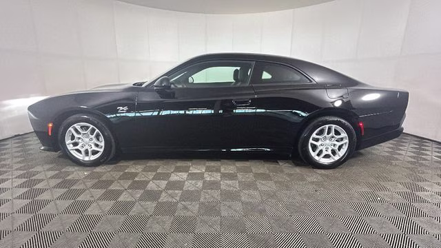 2025 Diamond Black Crystal Pearlcoat Dodge Charger R/T AWD Coupe