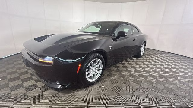 2025 Diamond Black Crystal Pearlcoat Dodge Charger R/T AWD Coupe