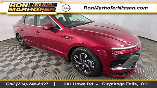 2024 Ultimate red Hyundai Sonata SEL FWD Sedan