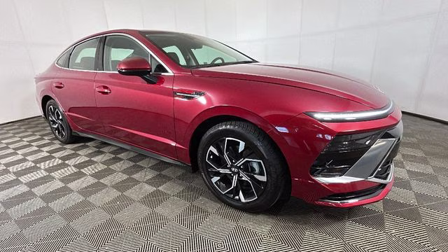2024 Ultimate red Hyundai Sonata SEL FWD Sedan