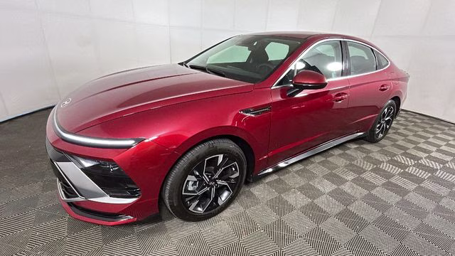 2024 Ultimate red Hyundai Sonata SEL FWD Sedan