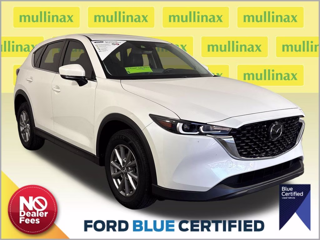 2022 Snowflake White Pearl Mica Mazda CX-5 2.5 S Preferred Package AWD SUV