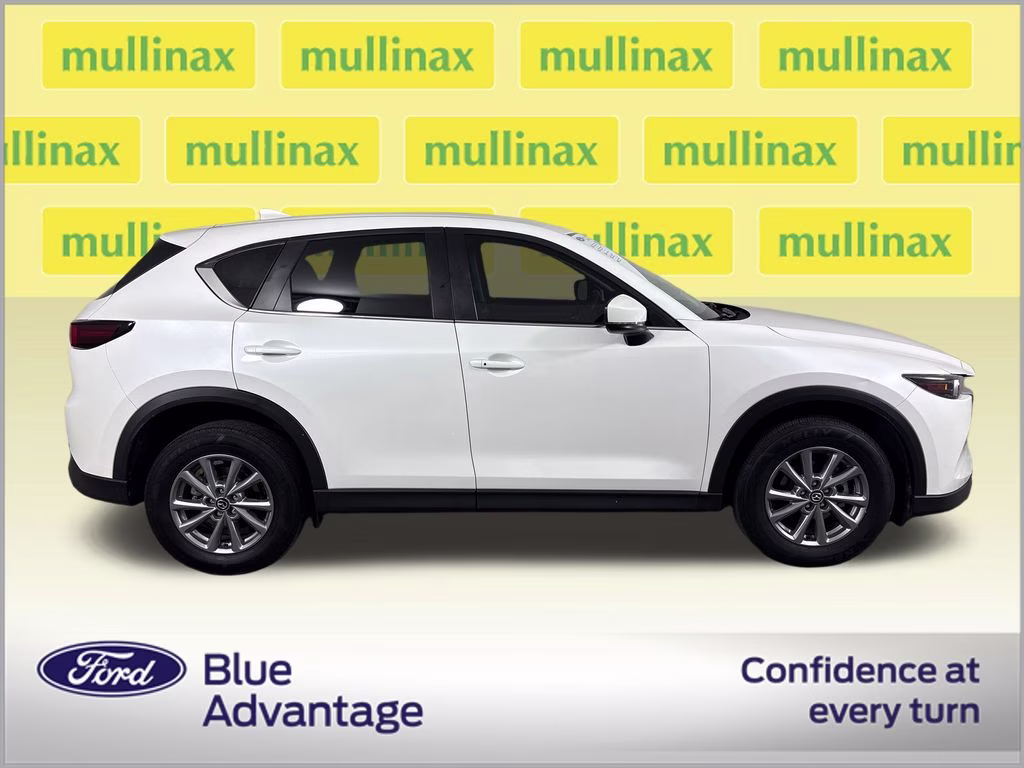 2022 Snowflake White Pearl Mica Mazda CX-5 2.5 S Preferred Package AWD SUV