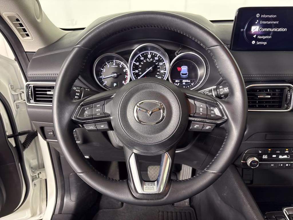 2022 Snowflake White Pearl Mica Mazda CX-5 2.5 S Preferred Package AWD SUV
