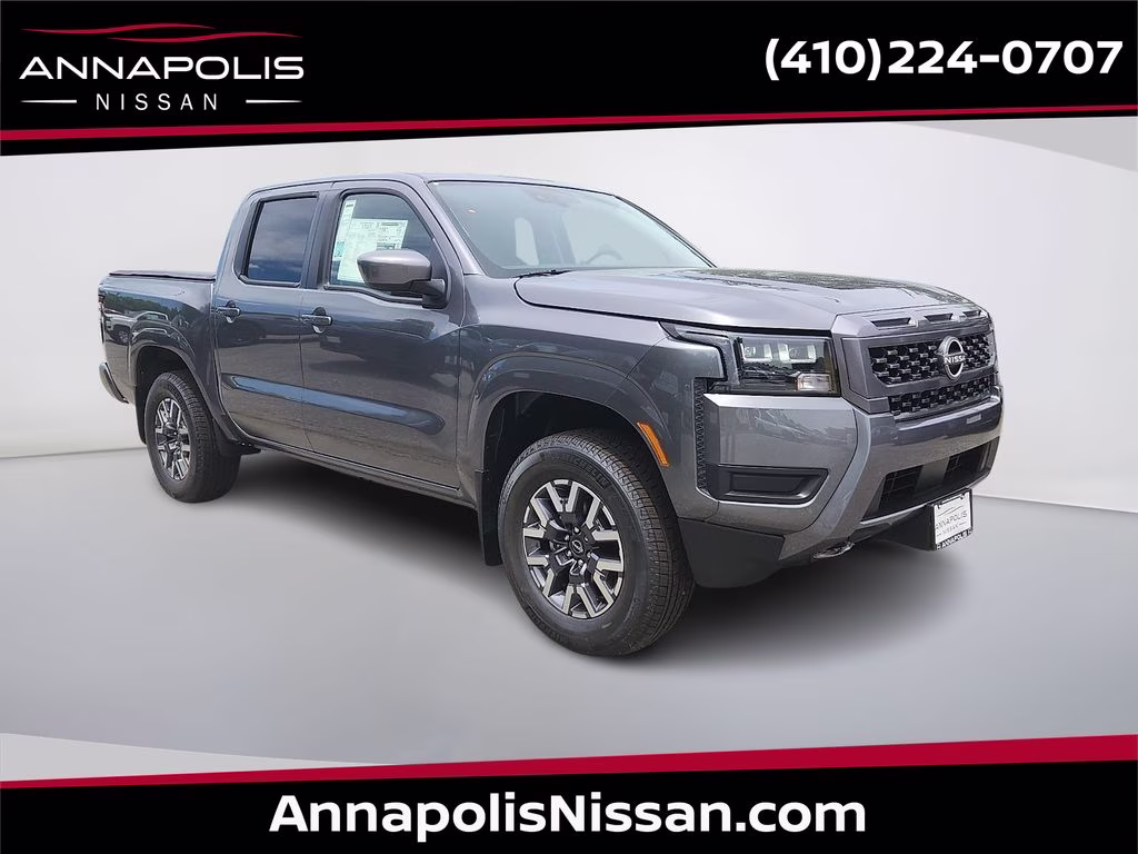 2026 Gun Metallic Nissan Frontier SV 4X4 Truck