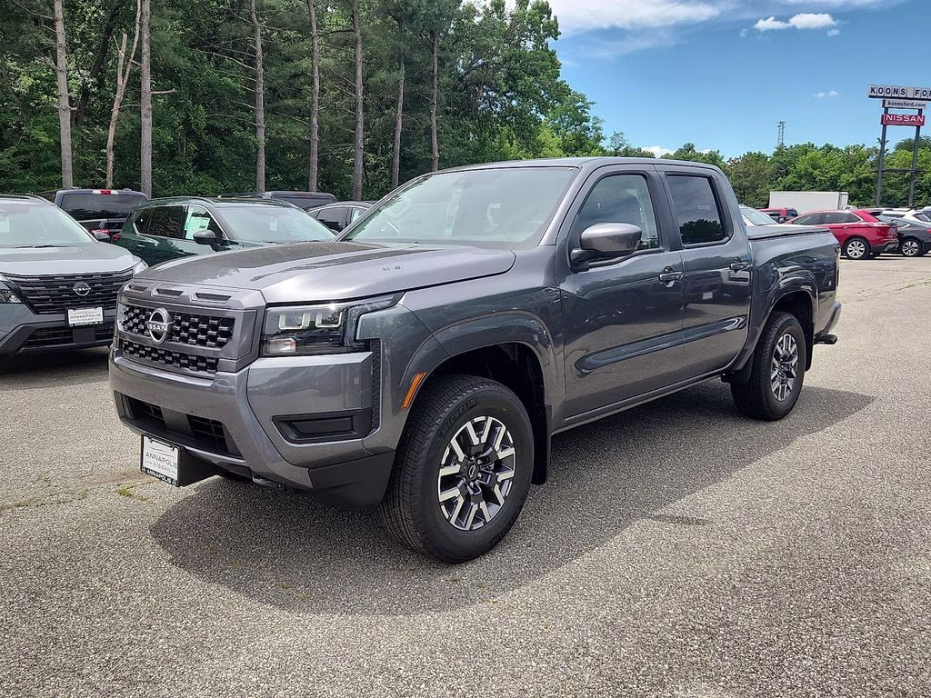 2026 Gun Metallic Nissan Frontier SV 4X4 Truck