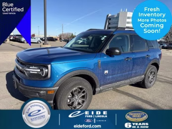 2023 Atlas Blue Metallic Ford Bronco Sport Big Bend 4X4 SUV