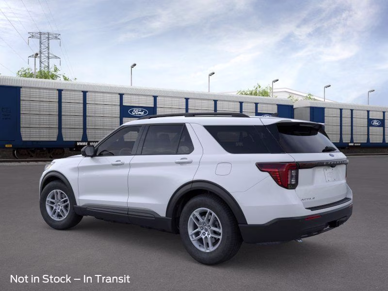 2026 Space White Metallic Ford Explorer Active 4X4 SUV