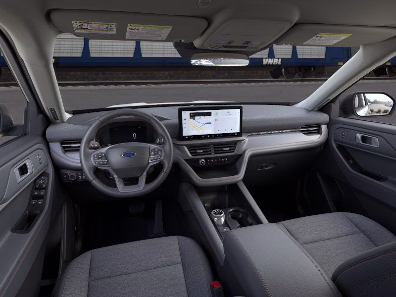 2026 Space White Metallic Ford Explorer Active 4X4 SUV