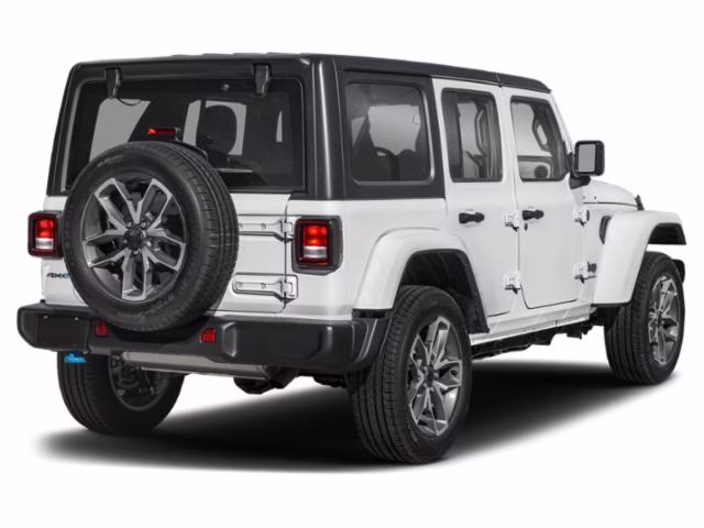 2024 Bright White Clearcoat Jeep Wrangler Sport S 4xe 4X4 SUV