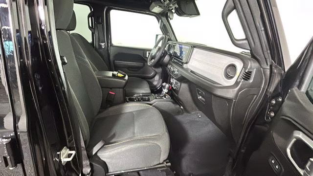 2024 Black Clearcoat Jeep Wrangler Sport S 4xe 4X4 SUV