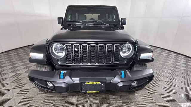 2024 Black Clearcoat Jeep Wrangler Sport S 4xe 4X4 SUV