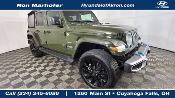 2024 Sarge Green Clearcoat Jeep Wrangler Sahara 4xe 4X4 SUV