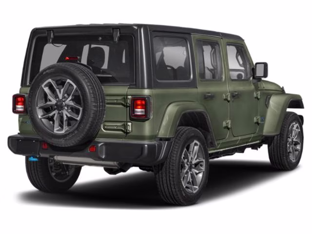 2024 Sarge Green Clearcoat Jeep Wrangler Sahara 4xe 4X4 SUV