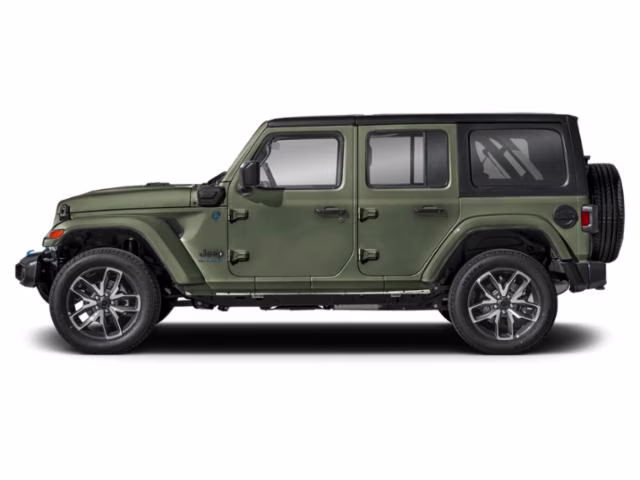 2024 Sarge Green Clearcoat Jeep Wrangler Sahara 4xe 4X4 SUV