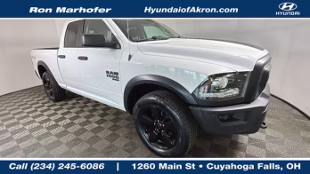 2020 Bright White Clearcoat Ram 1500 Classic Warlock 4X4 Truck