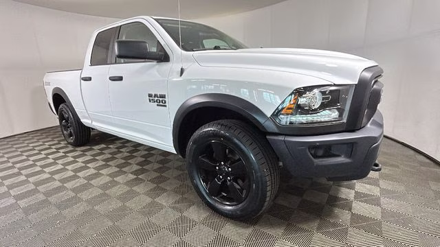 2020 Bright White Clearcoat Ram 1500 Classic Warlock 4X4 Truck