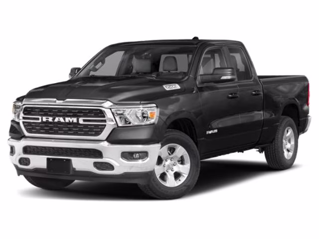 2022 Diamond Black Crystal Pearlcoat Ram 1500 Big Horn/Lone Star 4X4 Truck