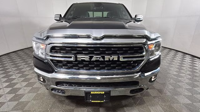 2022 Diamond Black Crystal Pearlcoat Ram 1500 Big Horn/Lone Star 4X4 Truck