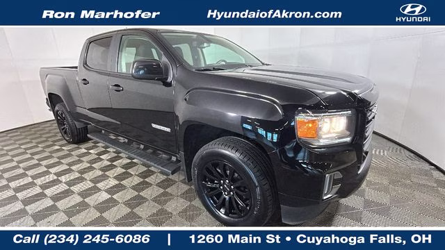 2022 Onyx Black GMC Canyon Elevation 4X4 Truck