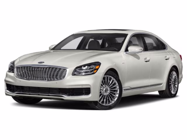 2019 Snow White Pearl Kia K900 Luxury AWD Sedan