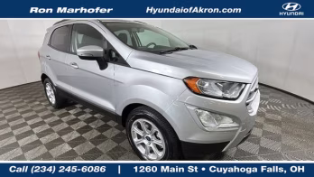 2021 Silver Metallic Ford EcoSport SE FWD SUV