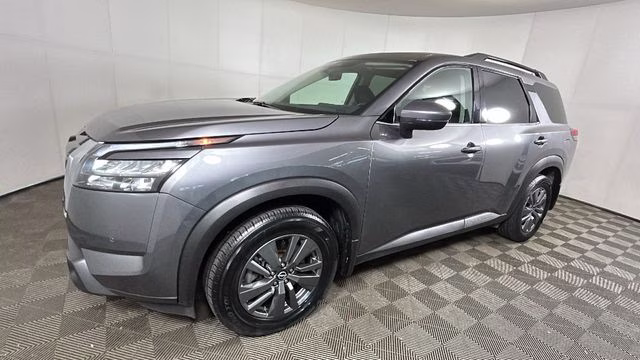 2024 Gun Metallic Nissan Pathfinder SV 4X4 SUV
