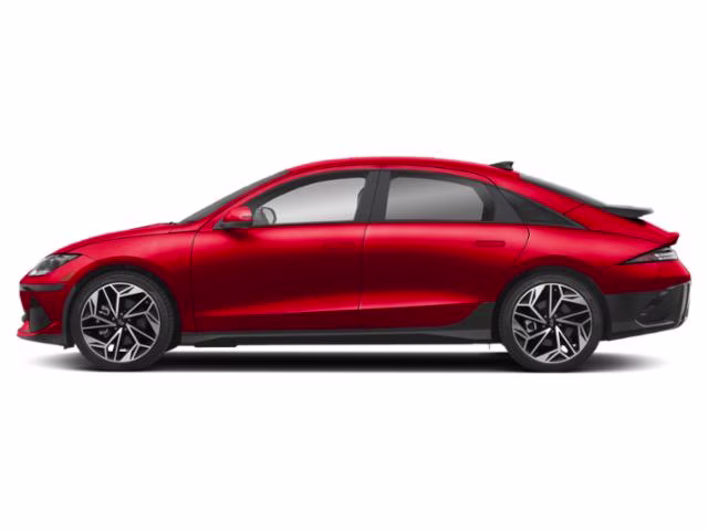 2023 Red Hyundai IONIQ 6 SEL AWD Sedan