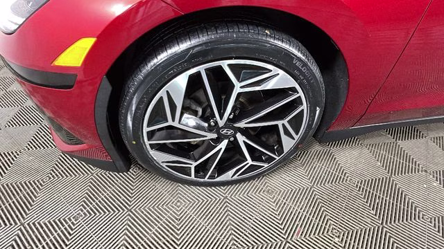 2023 Ultimate Red Hyundai IONIQ 6 SEL AWD Sedan