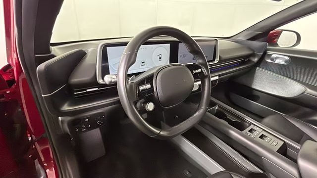 2023 Ultimate Red Hyundai IONIQ 6 SEL AWD Sedan