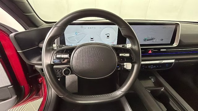 2023 Ultimate Red Hyundai IONIQ 6 SEL AWD Sedan