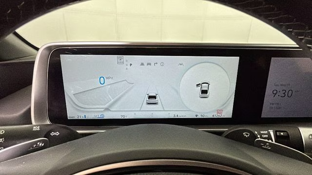 2023 Ultimate Red Hyundai IONIQ 6 SEL AWD Sedan