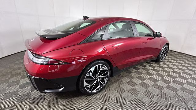 2023 Ultimate Red Hyundai IONIQ 6 SEL AWD Sedan
