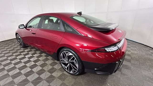 2023 Ultimate Red Hyundai IONIQ 6 SEL AWD Sedan