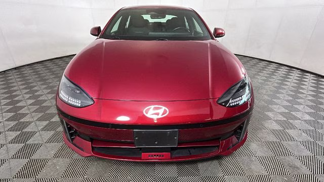 2023 Ultimate Red Hyundai IONIQ 6 SEL AWD Sedan