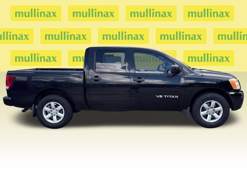 2011 Galaxy Black Metallic Nissan Titan S RWD Truck