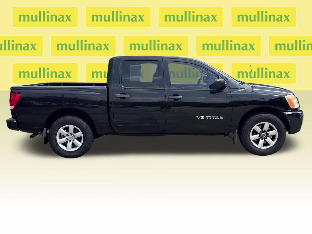 2011 Galaxy Black Metallic Nissan Titan S RWD Truck