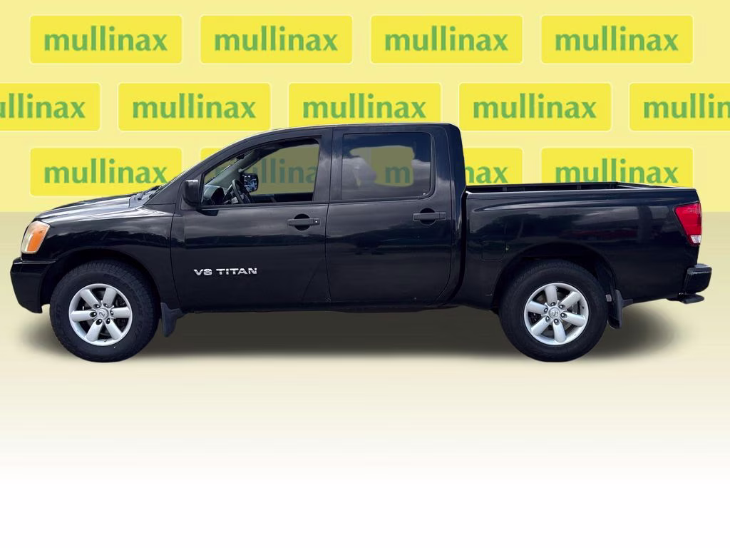 2011 Galaxy Black Metallic Nissan Titan S RWD Truck
