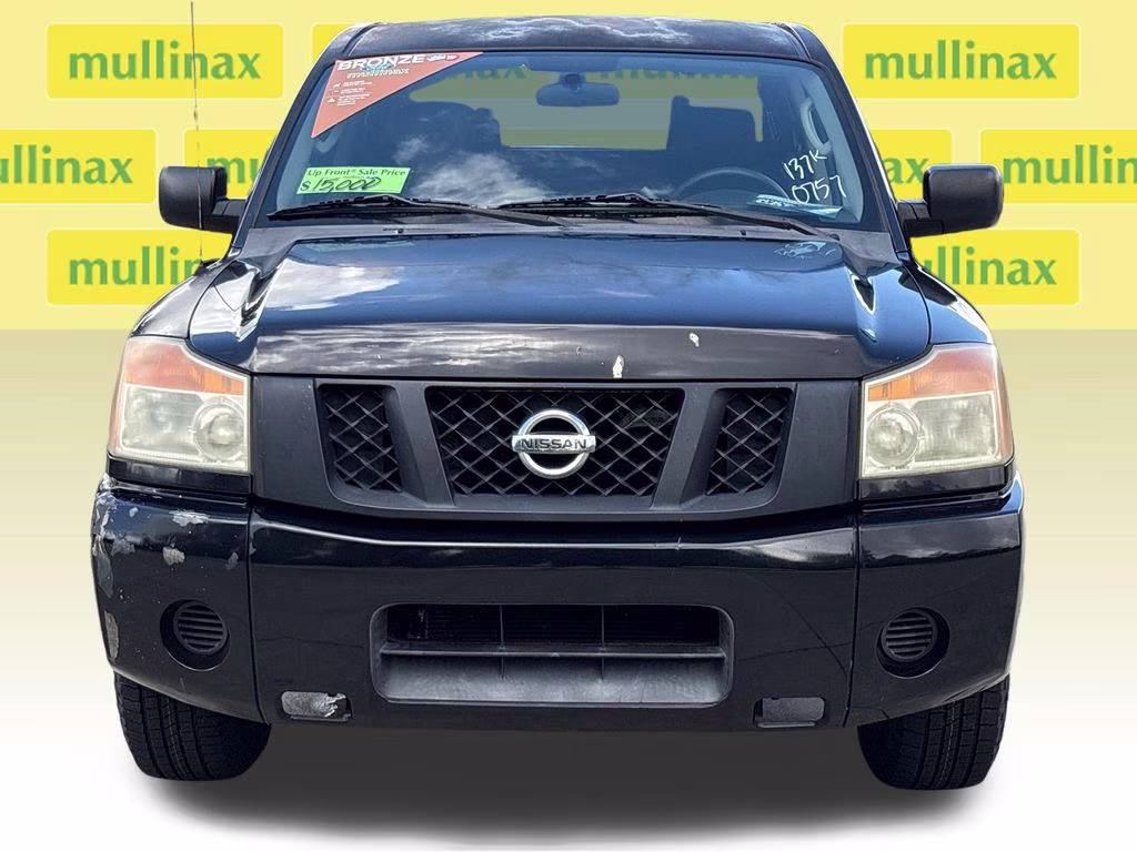 2011 Galaxy Black Metallic Nissan Titan S RWD Truck