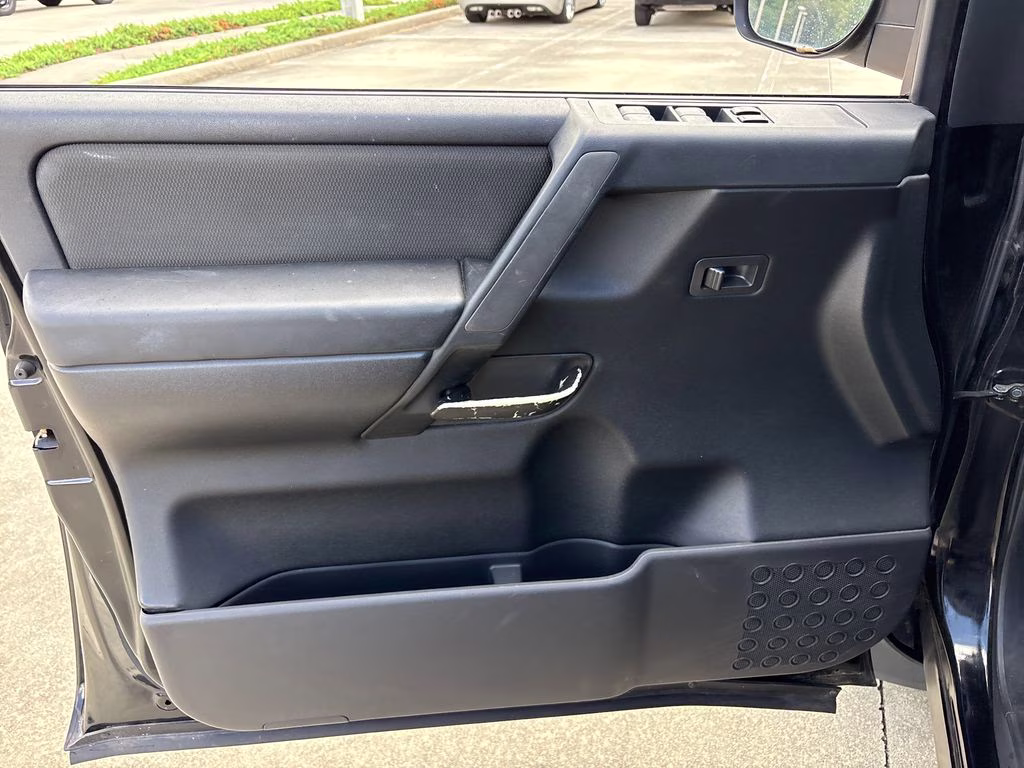 2011 Galaxy Black Metallic Nissan Titan S RWD Truck