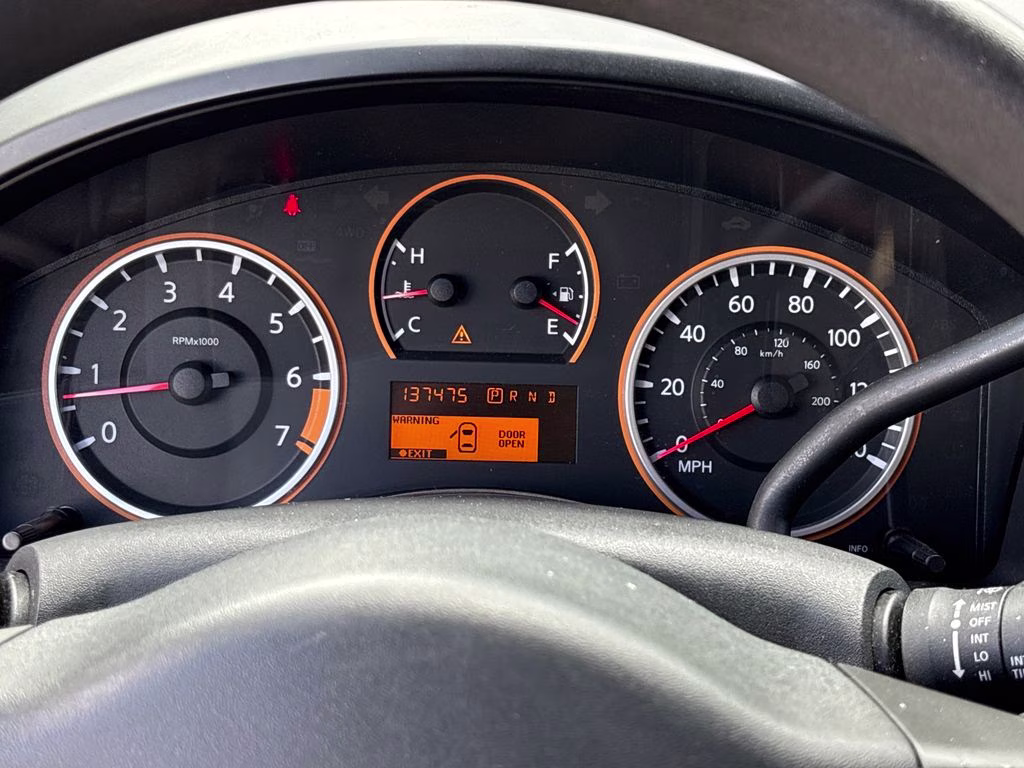 2011 Galaxy Black Metallic Nissan Titan S RWD Truck