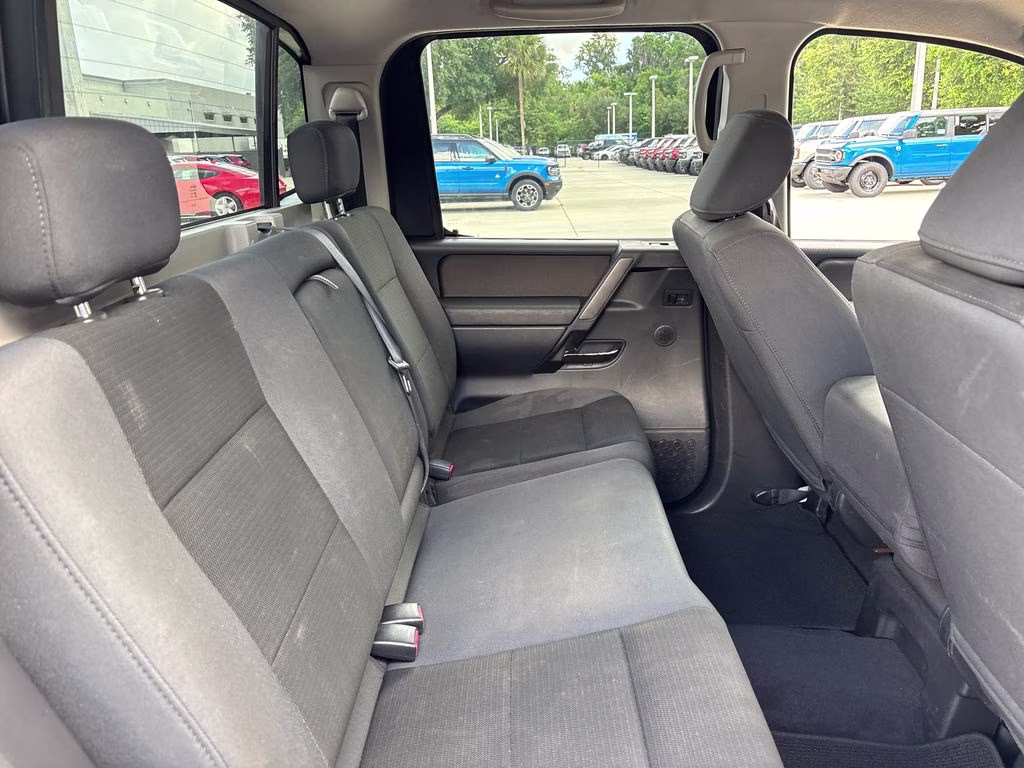 2011 Galaxy Black Metallic Nissan Titan S RWD Truck