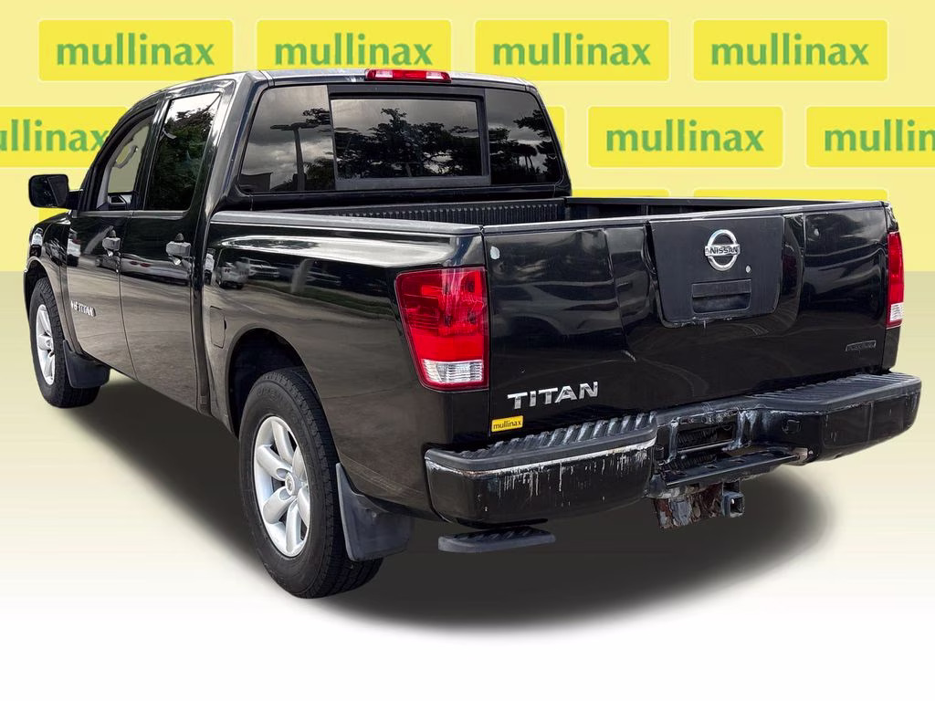 2011 Galaxy Black Metallic Nissan Titan S RWD Truck
