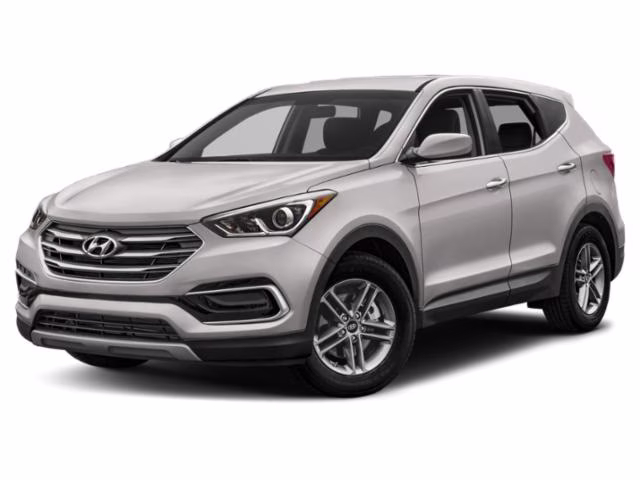 2018 Sparkling Silver Hyundai Santa Fe Sport 2.4 Base FWD SUV