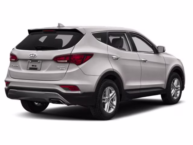 2018 Sparkling Silver Hyundai Santa Fe Sport 2.4 Base FWD SUV