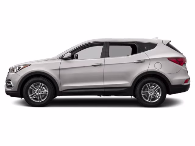 2018 Sparkling Silver Hyundai Santa Fe Sport 2.4 Base FWD SUV