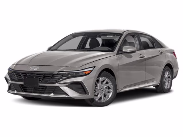 2025 Fluid Metal Hyundai Elantra Hybrid Blue FWD Sedan