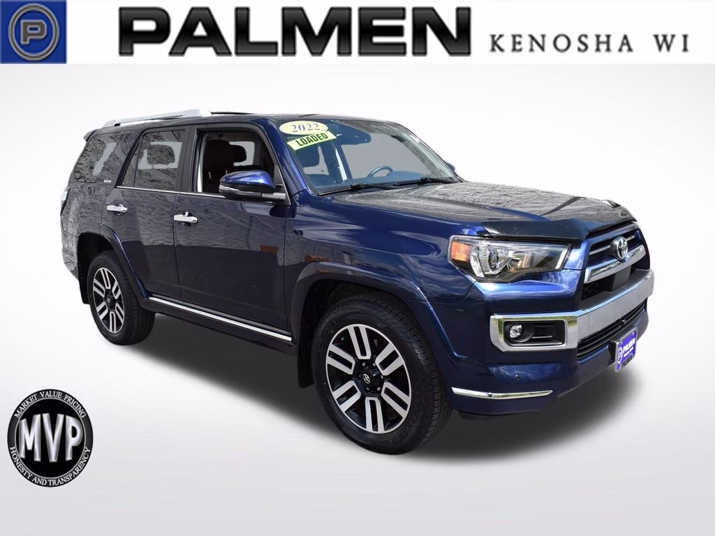 2022 Nautical Blue Metallic Toyota 4Runner Limited 4X4 SUV