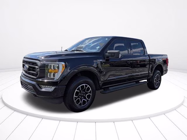 2021 Agate Black Metallic Ford F-150 XLT 4X4 Truck